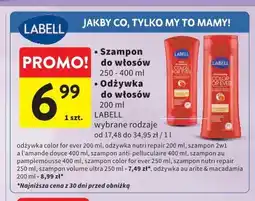 Intermarche Labell Szampon do włosów, Odżywka do włosów oferta