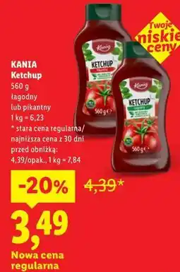 Lidl KANIA Ketchup oferta