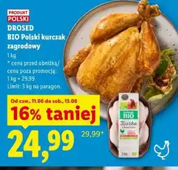 Lidl Drosed BIO Polski kurczak zagrodowy oferta