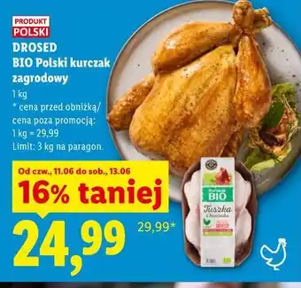 Lidl Drosed BIO Polski kurczak zagrodowy oferta