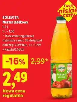 Lidl SOLEVITA Nektar jabłkowy oferta