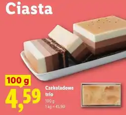 Lidl Czekoladowe trio oferta