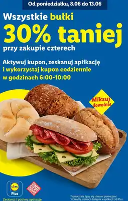 Lidl Wszystkie bułki oferta