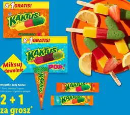Lidl Wszystkie lody Kaktus oferta