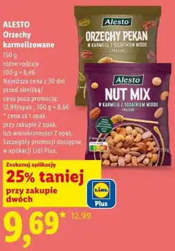 Lidl Alesto Orzechy karmelizowane oferta