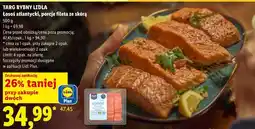 Lidl Targ Rybny Lidla Łosoś atlantycki, porcje fileta ze skórą oferta