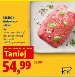 Lidl Rzeźnik Wołowina - udziec oferta