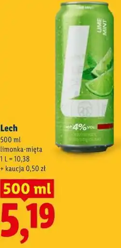 Lidl Lech limonka-mięta oferta