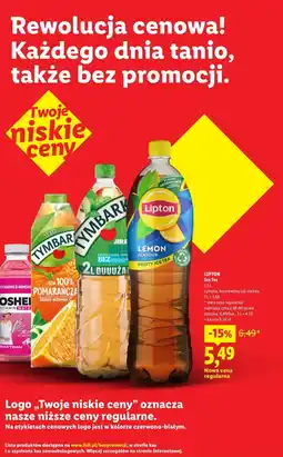 Lidl Lipton Ice Tea oferta