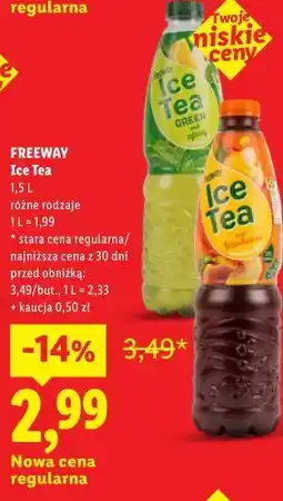 Lidl FREEWAY Ice Tea oferta