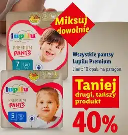 Lidl Wszystkie pantsy Lupilu Premium oferta