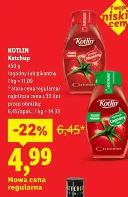 Lidl KOTLIN Ketchup oferta