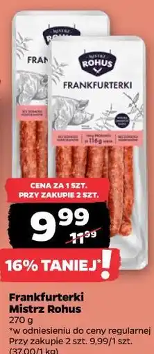 Netto Frankfurterki Mistrz Rohus oferta