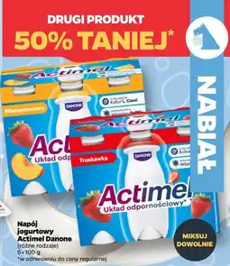 Netto Napój jogurtowy Actimel Danone oferta