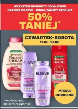 Netto Wszystkie produkty do włosów Garnier i Elseve oferta