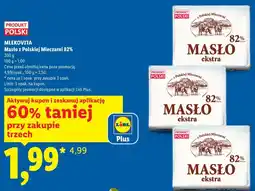 Lidl Mlekovita Masło z Polskiej Mleczarni 82% oferta