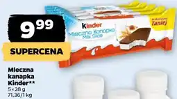 Netto Mleczna kanapka Kinder oferta