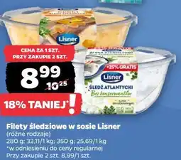 Netto Filety śledziowe w sosie Lisner oferta