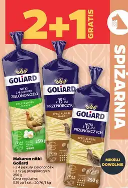 Netto Makaron nitki Goliard oferta