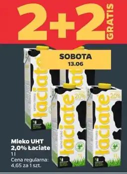 Netto Mleko UHT 2,0% Łaciate oferta