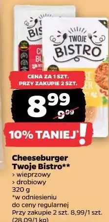 Netto Cheeseburger Twoje Bistro oferta