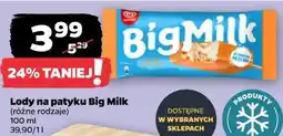 Netto Lody na patyku Big Milk oferta