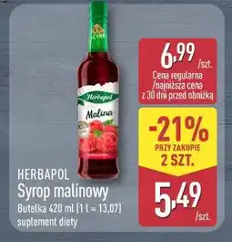 ALDI HERBAPOL Syrop malinowy oferta