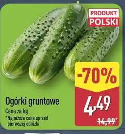 ALDI Ogórki gruntowe oferta