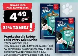 Netto Przekąska dla kotów Felix Party Mix Purina oferta