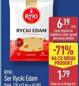 ALDI RYKI Ser Rycki Edam oferta