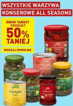 ALDI Wszystkie warzywa konserwowe All Seasons oferta