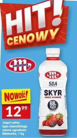 Twój Market Jogurt pitny typu islandzkiego owoce ogrodowe Mlekovita oferta