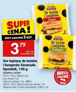 Twój Market Ser topiony do tostów i burgerów Serenada Spomlek oferta