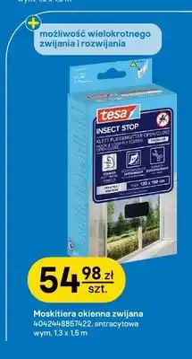 Castorama Moskitiera okienna zwijana tesa oferta