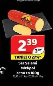 Delfin Ser Salami Mlekpol oferta