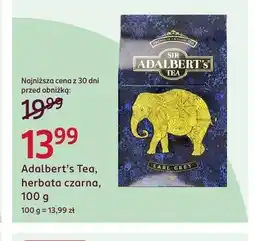 Rossmann Herbata czarna Adalbert's Tea Earl Grey oferta