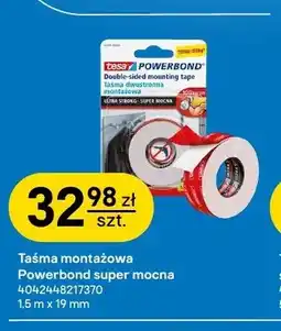 Castorama Taśma montażowa Tesa Powerbond super mocna 1,5 m x 19 mm oferta