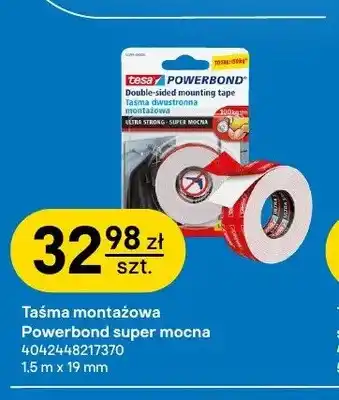 Taśma montażowa Tesa Powerbond super mocna 1,5 m x 19 mm