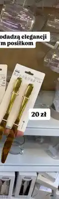 Pepco Zestaw 4 złotych noży Pepco Home oferta