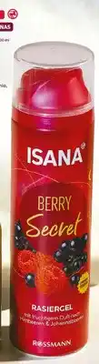 Rossmann Żel do golenia Isana Berry Secret oferta