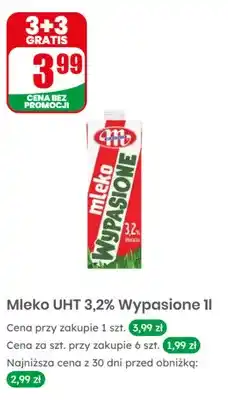 Dino Mleko UHT 3,2% Wypasione Mlekovita oferta