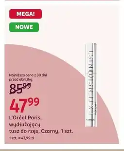 Rossmann Wydłużający tusz do rzęs L'Oréal Paris Telescopic oferta