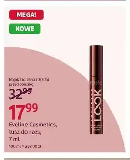 Rossmann Tusz do rzęs Eveline Cosmetics Infinity Look oferta