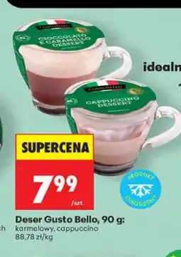 Biedronka Deser Gusto Bello cappuccino oferta