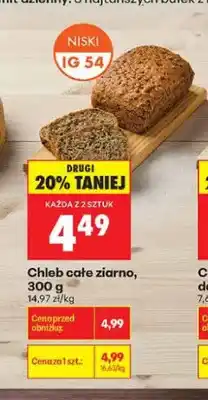 Biedronka Chleb całe ziarno oferta