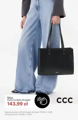 CCC Torebka shopper duża Mexx oferta