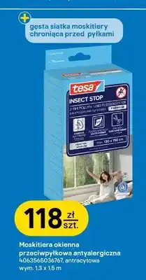 Castorama Moskitiera okienna przeciwpyłkowa antyalergiczna tesa oferta