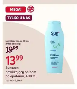 Rossmann Balsam po opalaniu nawilżający Sunozon oferta