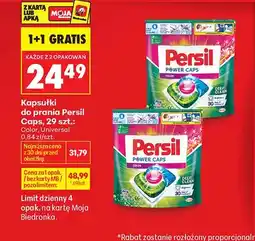 Biedronka Kapsułki do prania Persil Power Caps Universal oferta