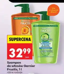 Biedronka Szampon do włosów Garnier Fructis Strength & Shine oferta